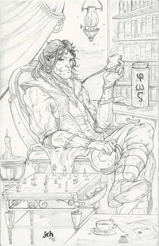 Malus Foinika—pencil art by JC Heinrich